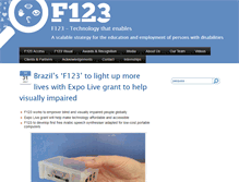 Tablet Screenshot of f123.org
